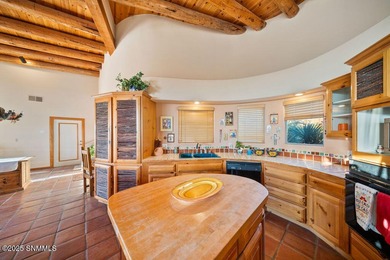 One of a kind Eddie Chavez home featuring original Pueblo style on New Mexico St Univ Golf Course in New Mexico - for sale on GolfHomes.com, golf home, golf lot