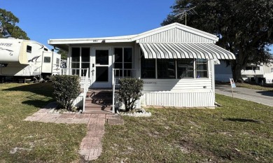 This cute 1 bedroom 1 bath park model has lots of potential and on Clerbrook Resort, Inc. in Florida - for sale on GolfHomes.com, golf home, golf lot