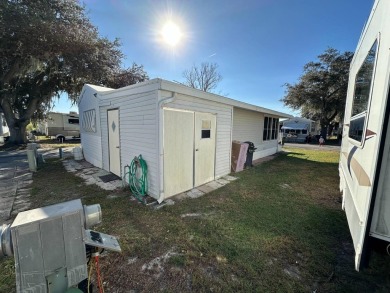 This cute 1 bedroom 1 bath park model has lots of potential and on Clerbrook Resort, Inc. in Florida - for sale on GolfHomes.com, golf home, golf lot