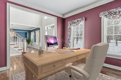 Tucked away on a beautifully landscaped, fenced-in lot with a on Chestnut Hills Golf Club in Indiana - for sale on GolfHomes.com, golf home, golf lot