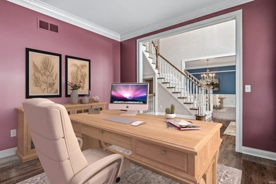 Tucked away on a beautifully landscaped, fenced-in lot with a on Chestnut Hills Golf Club in Indiana - for sale on GolfHomes.com, golf home, golf lot