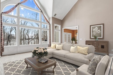 Tucked away on a beautifully landscaped, fenced-in lot with a on Chestnut Hills Golf Club in Indiana - for sale on GolfHomes.com, golf home, golf lot