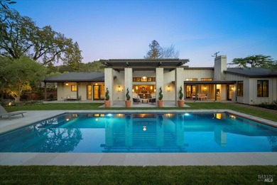 A flawless expression of modern luxury, this newly built on Healdsburg Golf Club in California - for sale on GolfHomes.com, golf home, golf lot