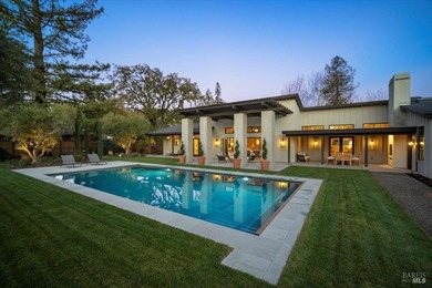 A flawless expression of modern luxury, this newly built on Healdsburg Golf Club in California - for sale on GolfHomes.com, golf home, golf lot