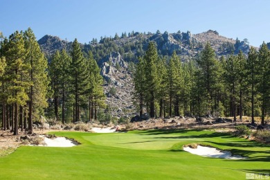 Your back decks and outdoor spaces are to the western sunset on Clear Creek Tahoe in Nevada - for sale on GolfHomes.com, golf home, golf lot