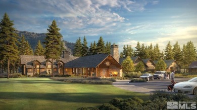 Your back decks and outdoor spaces are to the western sunset on Clear Creek Tahoe in Nevada - for sale on GolfHomes.com, golf home, golf lot