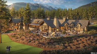 Your back decks and outdoor spaces are to the western sunset on Clear Creek Tahoe in Nevada - for sale on GolfHomes.com, golf home, golf lot