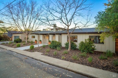 A flawless expression of modern luxury, this newly built on Healdsburg Golf Club in California - for sale on GolfHomes.com, golf home, golf lot