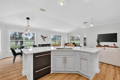 STUNNING, GOLF FRONT and WATER VIEW, 3/2 BLOCK and STUCCO on The Links of Spruce Creek in Florida - for sale on GolfHomes.com, golf home, golf lot