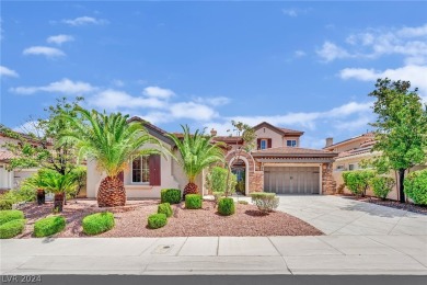 Located inside Red Rock's west gate this Toll Bros semi-custom on Red Rock Country Club in Nevada - for sale on GolfHomes.com, golf home, golf lot