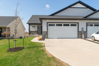 Built in 2021, this beautifully designed 4-bed, 3-bath home on Fox Run Golf and Country Club in Iowa - for sale on GolfHomes.com, golf home, golf lot