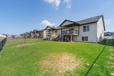 Built in 2021, this beautifully designed 4-bed, 3-bath home on Fox Run Golf and Country Club in Iowa - for sale on GolfHomes.com, golf home, golf lot