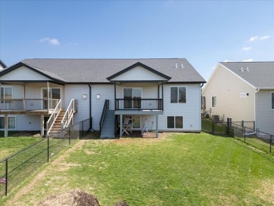 Built in 2021, this beautifully designed 4-bed, 3-bath home on Fox Run Golf and Country Club in Iowa - for sale on GolfHomes.com, golf home, golf lot