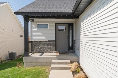Built in 2021, this beautifully designed 4-bed, 3-bath home on Fox Run Golf and Country Club in Iowa - for sale on GolfHomes.com, golf home, golf lot