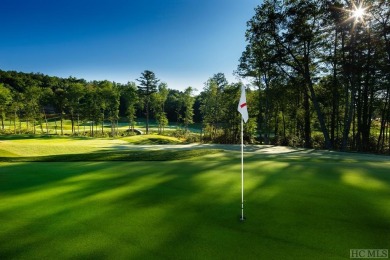Mountain views from this 5 acre lot in the estates section of on Old Edwards Club in North Carolina - for sale on GolfHomes.com, golf home, golf lot