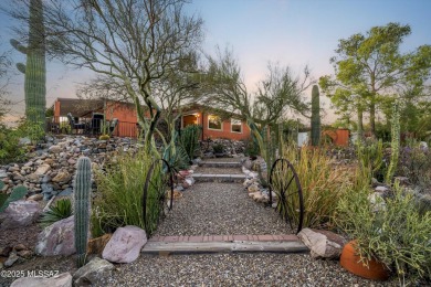 Private one-of-a-kind home on a secluded quarter plus acre lot on Tucson Estates Golf Course in Arizona - for sale on GolfHomes.com, golf home, golf lot