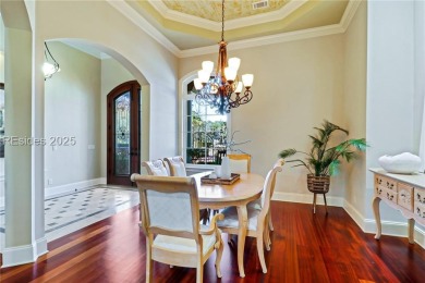 Nestled within prestigious Berkeley Hall, this custom-designed on Eagles Pointe Golf Club in South Carolina - for sale on GolfHomes.com, golf home, golf lot