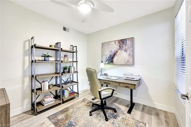 Wake up to tranquil south-facing lake views in this beautifully on Bonita Bay West in Florida - for sale on GolfHomes.com, golf home, golf lot