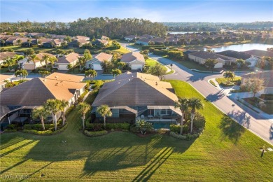 Experience the Florida lifestyle in this charming three-bedroom on Pelican Preserve Golf Club in Florida - for sale on GolfHomes.com, golf home, golf lot