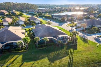 Experience the Florida lifestyle in this charming three-bedroom on Pelican Preserve Golf Club in Florida - for sale on GolfHomes.com, golf home, golf lot