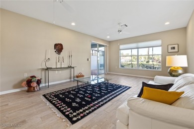Experience the Florida lifestyle in this charming three-bedroom on Pelican Preserve Golf Club in Florida - for sale on GolfHomes.com, golf home, golf lot