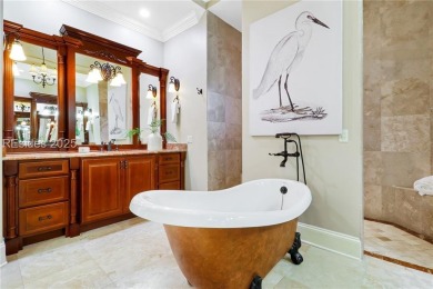 Nestled within prestigious Berkeley Hall, this custom-designed on Eagles Pointe Golf Club in South Carolina - for sale on GolfHomes.com, golf home, golf lot