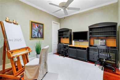 Nestled within prestigious Berkeley Hall, this custom-designed on Eagles Pointe Golf Club in South Carolina - for sale on GolfHomes.com, golf home, golf lot
