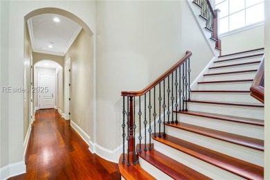 Nestled within prestigious Berkeley Hall, this custom-designed on Eagles Pointe Golf Club in South Carolina - for sale on GolfHomes.com, golf home, golf lot