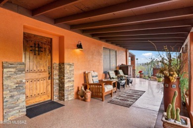 Private one-of-a-kind home on a secluded quarter plus acre lot on Tucson Estates Golf Course in Arizona - for sale on GolfHomes.com, golf home, golf lot