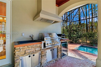 Nestled within prestigious Berkeley Hall, this custom-designed on Eagles Pointe Golf Club in South Carolina - for sale on GolfHomes.com, golf home, golf lot