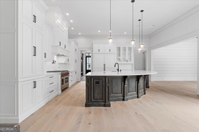 SOPHISTICATED ELEGANCE THROUGHOUT THIS STUNNING NEW CUSTOM on The Governors Towne Club in Georgia - for sale on GolfHomes.com, golf home, golf lot