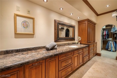 Timeless Custom Estate on the 17th Fairway of Private Course at on Red Rock Country Club in Nevada - for sale on GolfHomes.com, golf home, golf lot