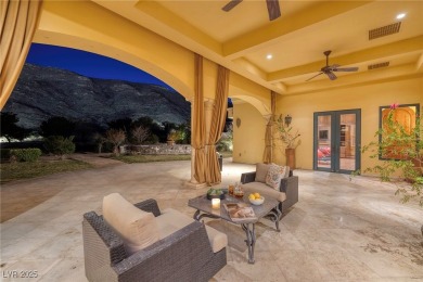 Timeless Custom Estate on the 17th Fairway of Private Course at on Red Rock Country Club in Nevada - for sale on GolfHomes.com, golf home, golf lot