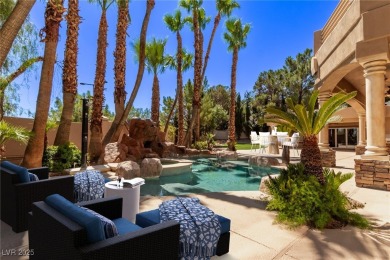 LAS VEGAS Luxury home, 7,392 sq. ft inspired by modern classic on TPC at Summerlin in Nevada - for sale on GolfHomes.com, golf home, golf lot