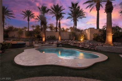 TOTALLY PRIVATE RESORT STYLE BACKYARDin guard-gated Red Rock on Red Rock Country Club in Nevada - for sale on GolfHomes.com, golf home, golf lot