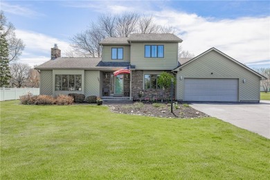 STUNNING CONTEMPORARY COLONIAL WHERE TIMELESS ELEGANCE MEETS on Webster Golf Club - West in New York - for sale on GolfHomes.com, golf home, golf lot