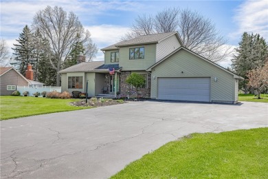STUNNING CONTEMPORARY COLONIAL WHERE TIMELESS ELEGANCE MEETS on Webster Golf Club - West in New York - for sale on GolfHomes.com, golf home, golf lot