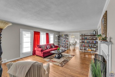 Come fall in love with this well maintained ranch-style home! on Topeka Country Club in Kansas - for sale on GolfHomes.com, golf home, golf lot