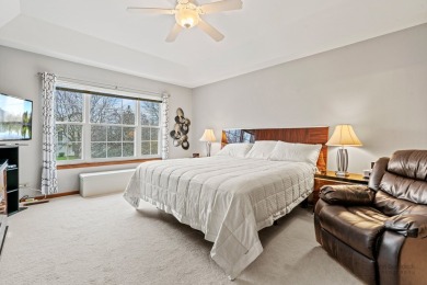 Welcome to this exceptional two-story end unit, perfectly on Poplar Creek Country Club in Illinois - for sale on GolfHomes.com, golf home, golf lot