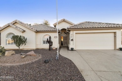 Move in ready! Charming 2BR 2BA + Den home in the Vibrant Active on SunBird Golf Club in Arizona - for sale on GolfHomes.com, golf home, golf lot