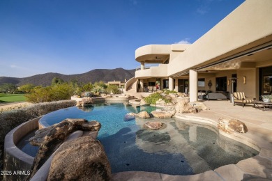 Situated on the 14th Fairway of Ancala Country Club, this home on Ancala Country Club in Arizona - for sale on GolfHomes.com, golf home, golf lot