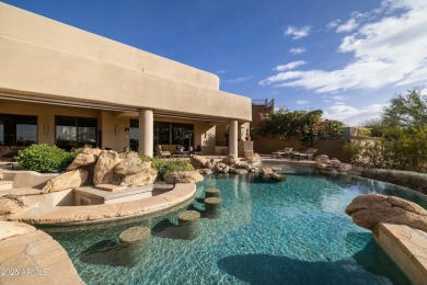 Situated on the 14th Fairway of Ancala Country Club, this home on Ancala Country Club in Arizona - for sale on GolfHomes.com, golf home, golf lot