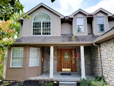 Have you always wanted a lake home? This beautiful brick 2-story on Hidden Valley Golf Club in Indiana - for sale on GolfHomes.com, golf home, golf lot