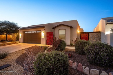 Built in 2021, this custom 3 bedroom, 2.5 bath home offers 2,070 on Picacho Hills Country Club in New Mexico - for sale on GolfHomes.com, golf home, golf lot
