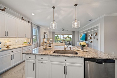 Live in luxury in this spacious 2-bedroom + den (can substitute on Esplanade Golf and Country at Lakewood Ranch in Florida - for sale on GolfHomes.com, golf home, golf lot