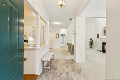 This beautifully maintained end-unit townhome in the desirable on Kiln Creek Golf and Country Club in Virginia - for sale on GolfHomes.com, golf home, golf lot