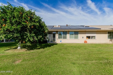 Welcome to this inviting Sun City home offering comfort on Sun City Lakes West and East in Arizona - for sale on GolfHomes.com, golf home, golf lot