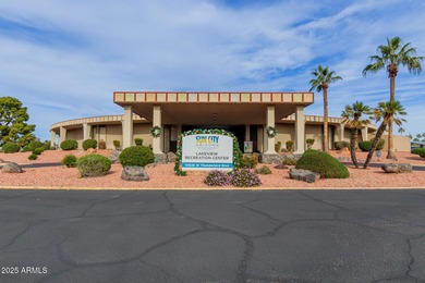 Welcome to this inviting Sun City home offering comfort on Sun City Lakes West and East in Arizona - for sale on GolfHomes.com, golf home, golf lot