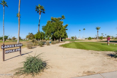 Welcome to this inviting Sun City home offering comfort on Sun City Lakes West and East in Arizona - for sale on GolfHomes.com, golf home, golf lot