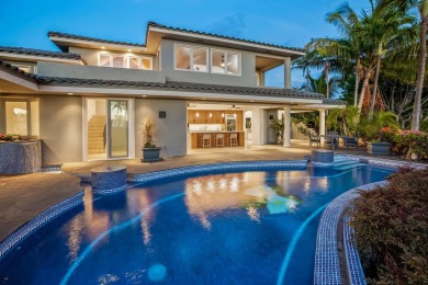 Set prominently on an elevated corner lot within the exclusive on Wailea Golf Club in Hawaii - for sale on GolfHomes.com, golf home, golf lot